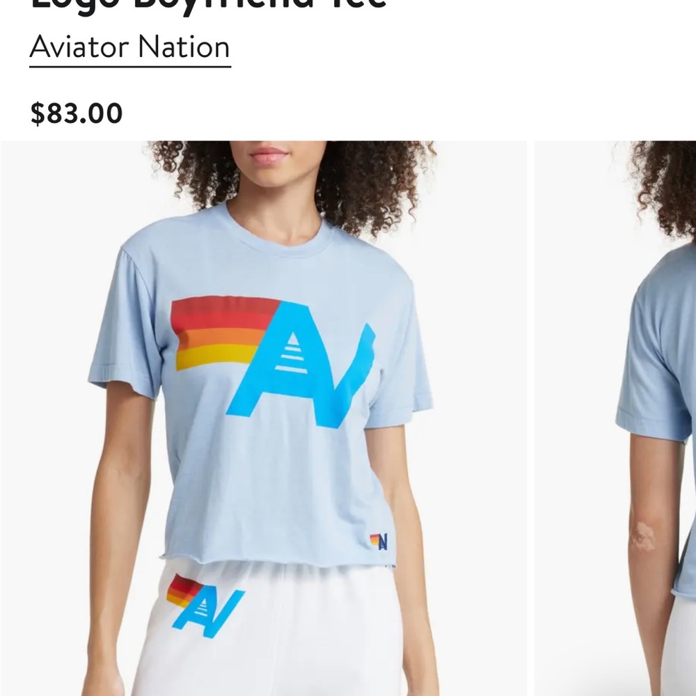 Aviator Nation Blue Tee